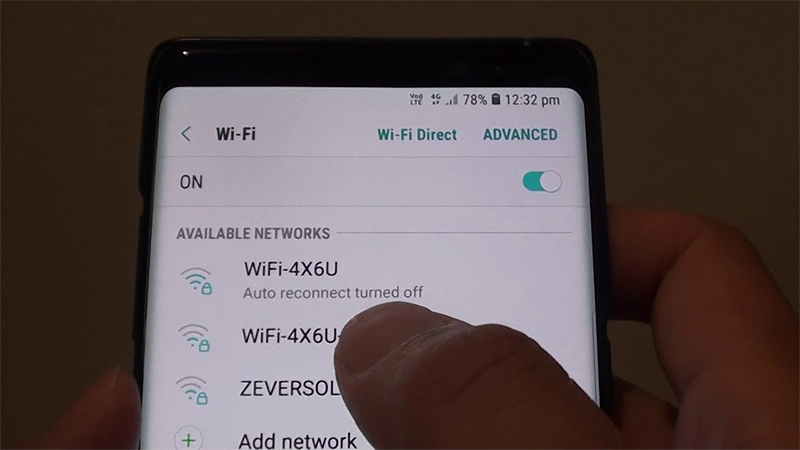 Ngắt kết nối WiFi tr&ecirc;n điện thoại